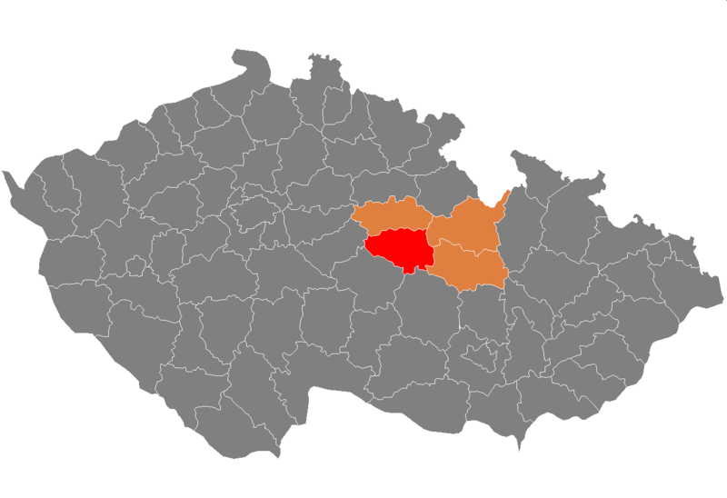 Soubor:Map CZ - district Chrudim.PNG