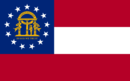 Vlajka amerického státu Georgia
