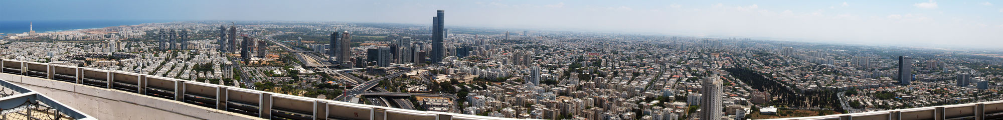 Panorama metropolitní oblasti
