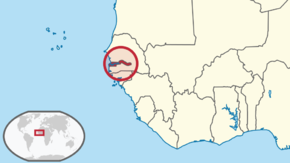 Gambia in its region.png