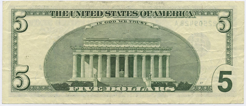Soubor:US $5 reverse.jpg