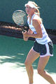 Maria Sharapova practicing at Bank of the West Classic 2010-07-25 3.JPG