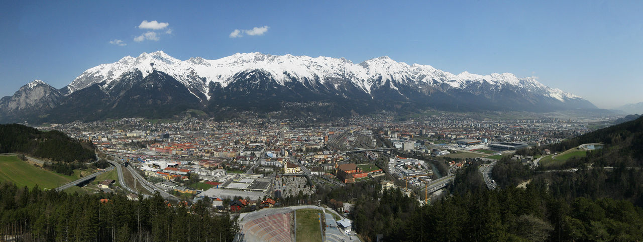 Panorama města Innsbruck