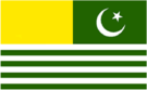 Vlajka Indií spravované části Kašmíru