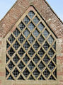 'Jam tart' window detail, St. Edwards, Kempley - geograph.org.uk - 730762.jpg